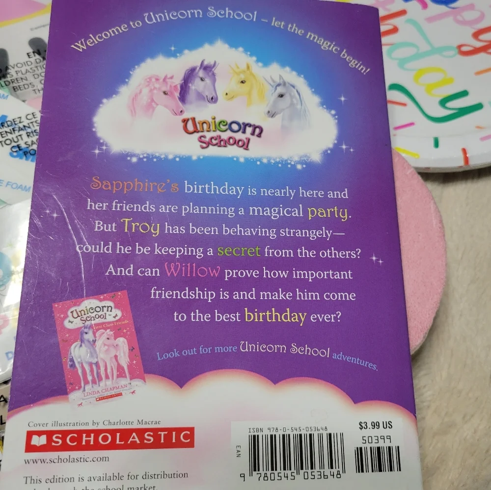 Unicorn Party Set Decorations